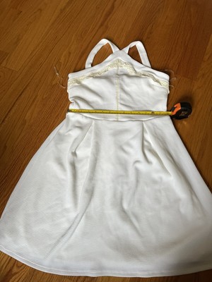 Francescas Dress Women Large L White
