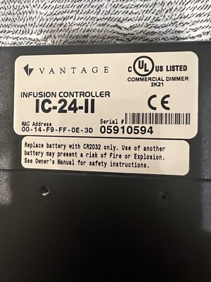 Vantage Infusion Controller IC-24-II