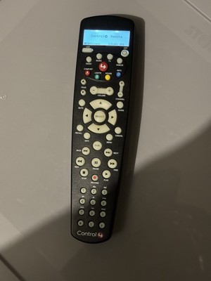 Control4 System Remote Control Model Number RCZ-SRC2-B Tested & Works FREE SHIP