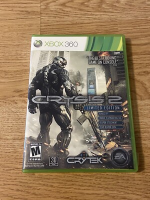 Crysis 2 Limited Edition (Microsoft Xbox 360) Complete in Box CIB - Tested