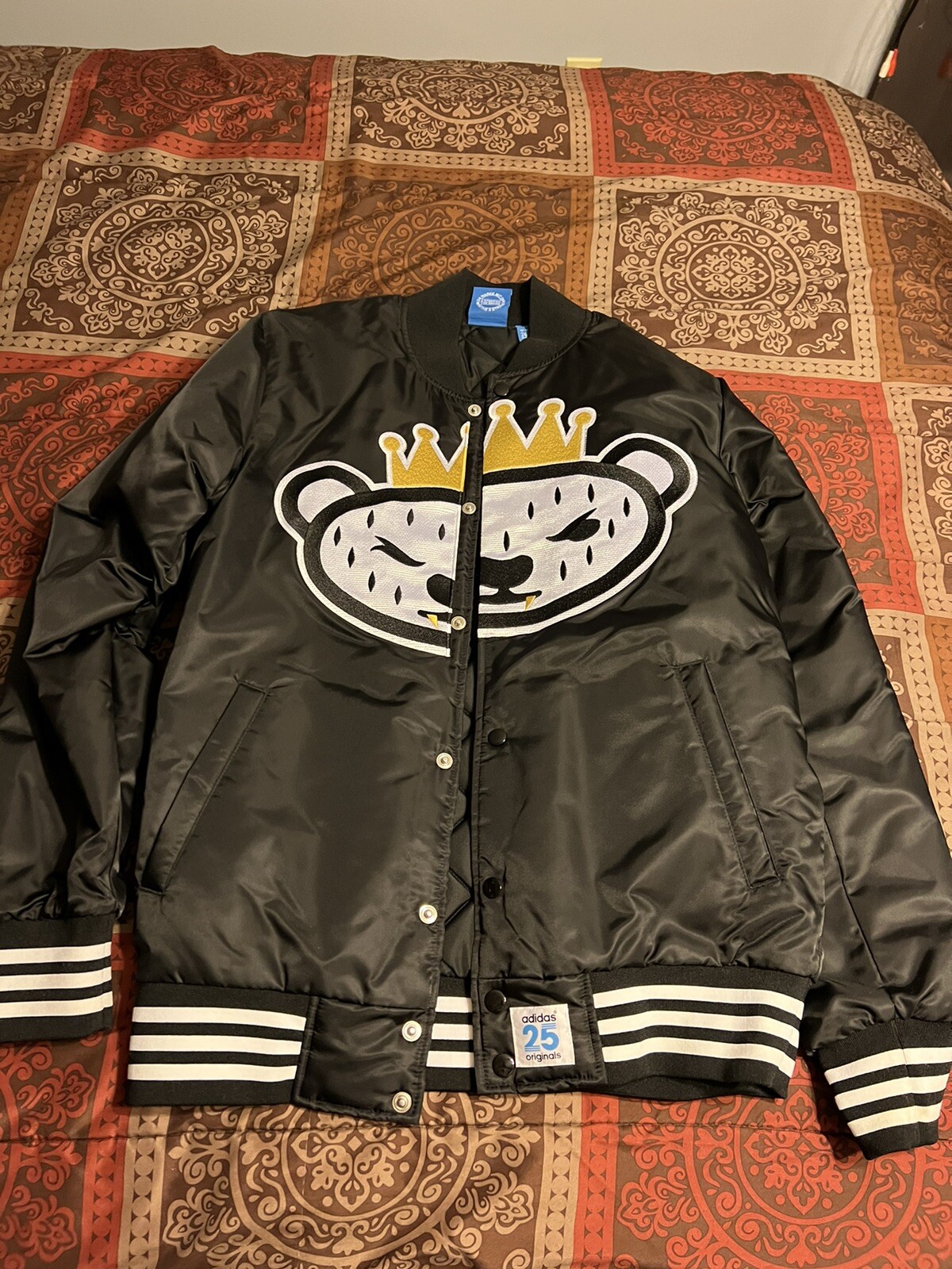 Adidas Men's Nigo Bear NYC Stadium Jacket Size Small | eBay Adidas Men's Nigo Bear NYC Stadium Jacket Size Small | eBay