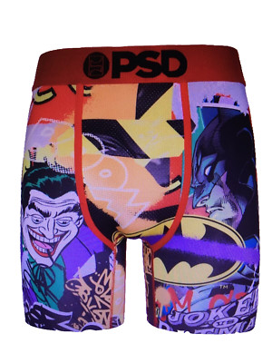 PSD Justice League Joker VS Batman Underwear Boxer Briefs Men Size XL 40-42 NWT