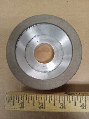 Norton Diamond Cup Wheel, SD180 R75B99E-1/8, 4  Diameter