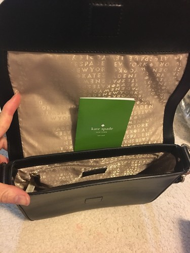 Kate Spade New Bond Street Doreen Black Leather Cross Body Bag MSRP $398  NWT