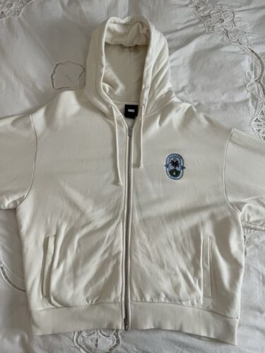 Kith & Kin Hawaii Honolulu Exclusive Cream White Full Zip Kith & Kin Hawaii Honolulu Exclusive Cream White Full Zip