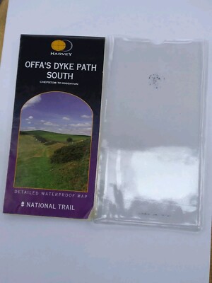 Offa's Dyke South Map, Chepstow To Knighton. 