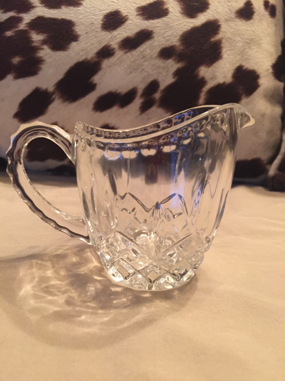 Gorham Crystal Cherrywood Clear Creamer