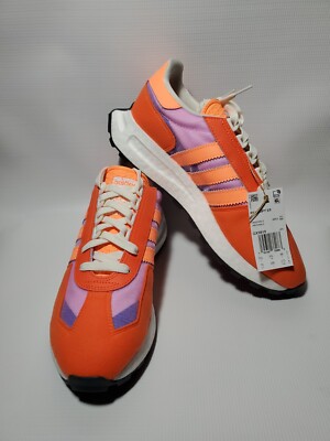 Adidas Originals Retropy E5 Casual Shoes Impact Orange/Beam Orange Men's SZ 10