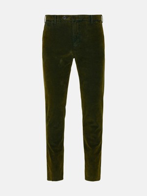 Мужские зеленые брюки-чино TORIN OPIFICIO с плоской подошвой спереди, стрейчевые, обычного кроя, 56