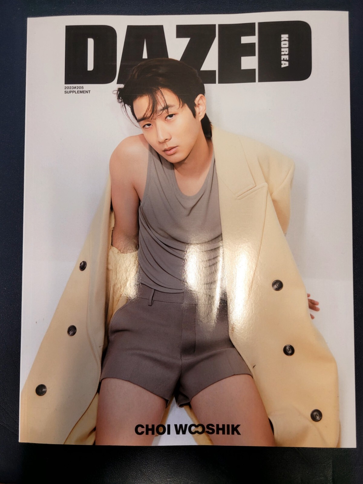DAZED Korea Magazine 2023 October Choi WooShik cover KPOP