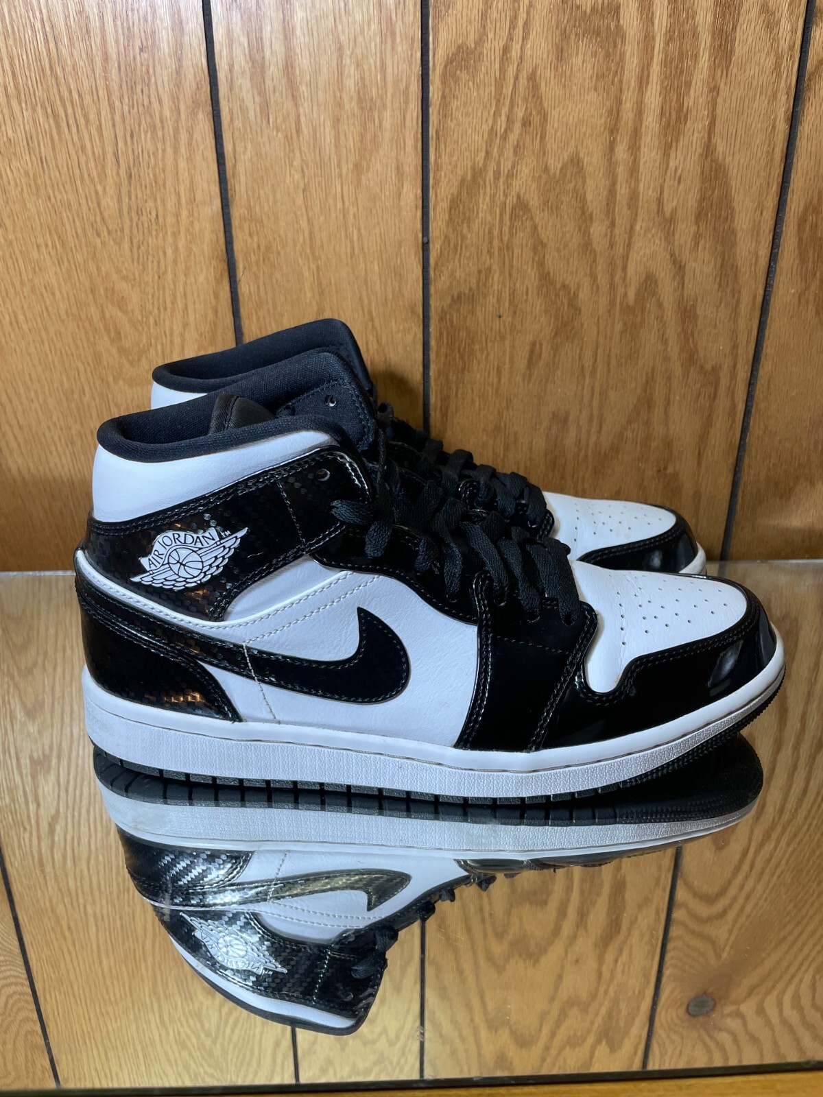 Nike Air Jordan 1 Mid SE All Star Weekend Size 8 Carbon