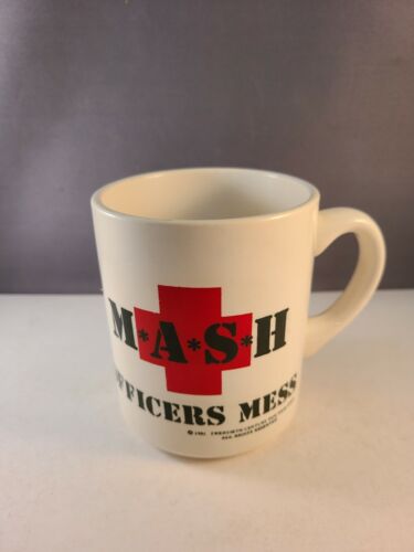 Vintage 1981 Mash 4077 Officers Mess Coffee Mug