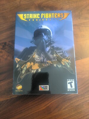 STRIKE FIGHTERS: PROJECT 1 PC  (2002) RARE BRAND NEW & FACTORY SEALED Big Box