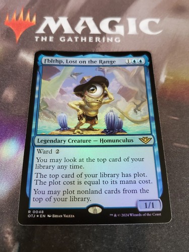 MTG. 2x Fblthp, Lost on the Range. Foil. Outlaws of Thunder
