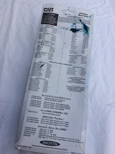 6FT VGA MONITOR CABLE STRAIGHT THRU TRIPLE SHIELDED HD15M/M CC388D-06  In Box