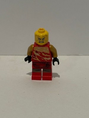 LEGO Ninjago Kai DX Minifigure njo0009 Incomplete Missing Hood Dragon Suit