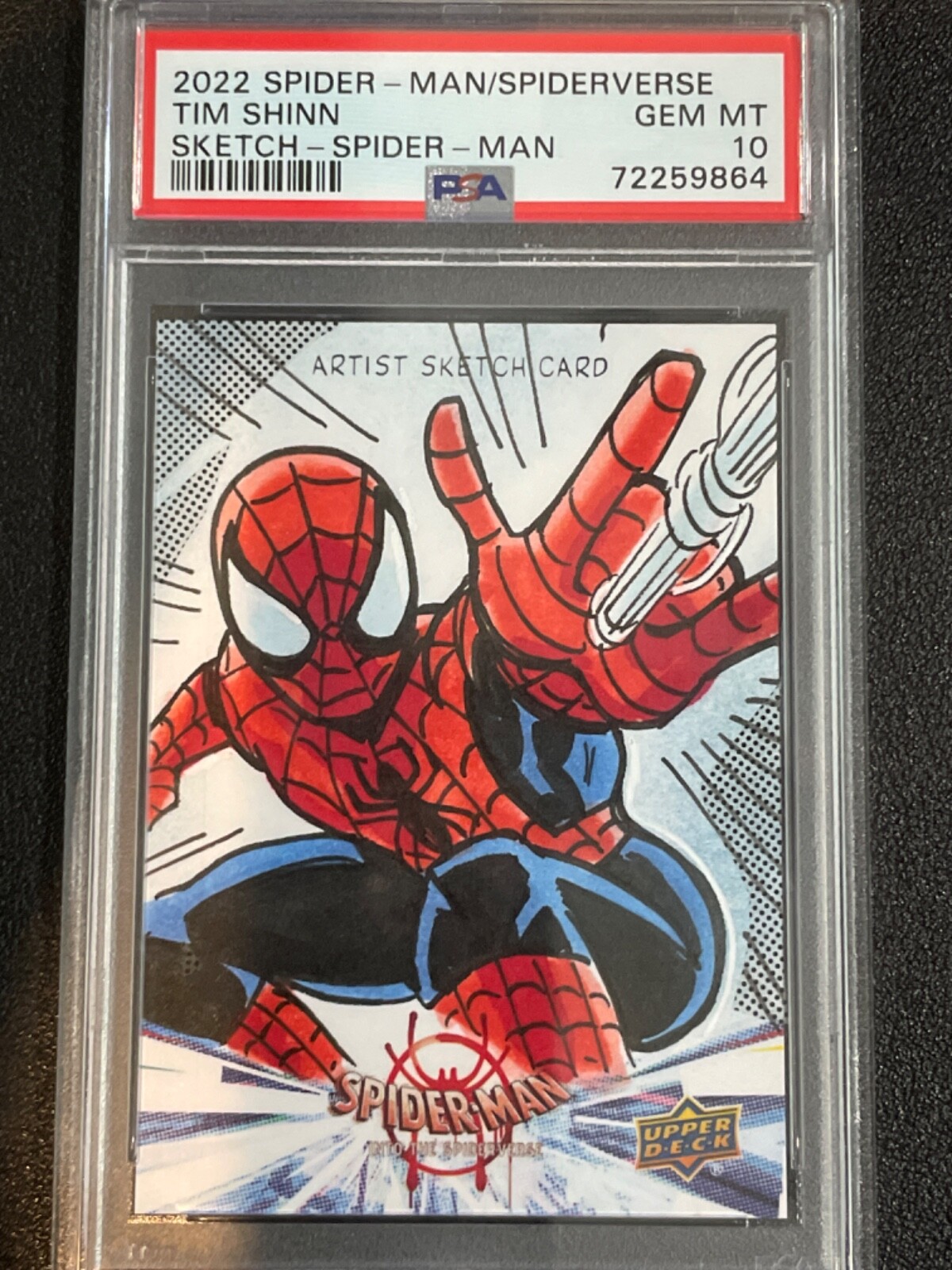 スパイダーマン スケッチカード