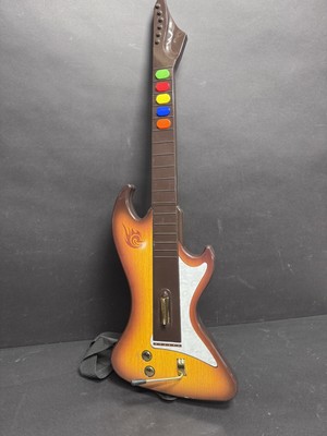React Legacy RT696P Wireless Guitar Hero Controller PS2 W/Strap No Dongle