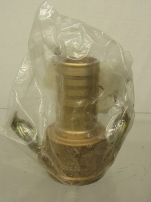 Dixon 200-C-BR Brass Type C Cam and Groove Hose Fitting, 2'' x 2''