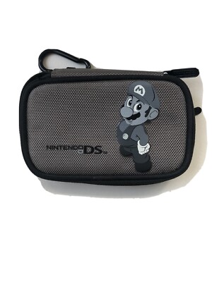 Nintendo Original Mario DS Case gray NWOT
