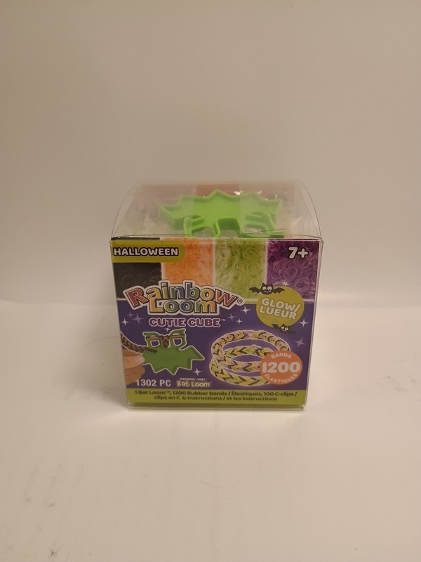 Rainbow Loom Cutie Cube 1302pc Glow in the Dark Halloween