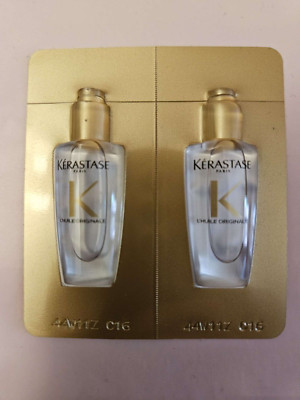 KERASTASE L'Huile Originale sample (2mL in each half) Hair Oil