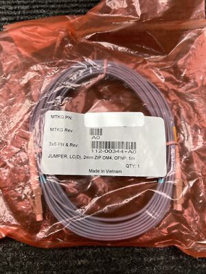 NetApp 5m 2mm OM4 LC-LC Fiber Optic Network Cable X66250-5