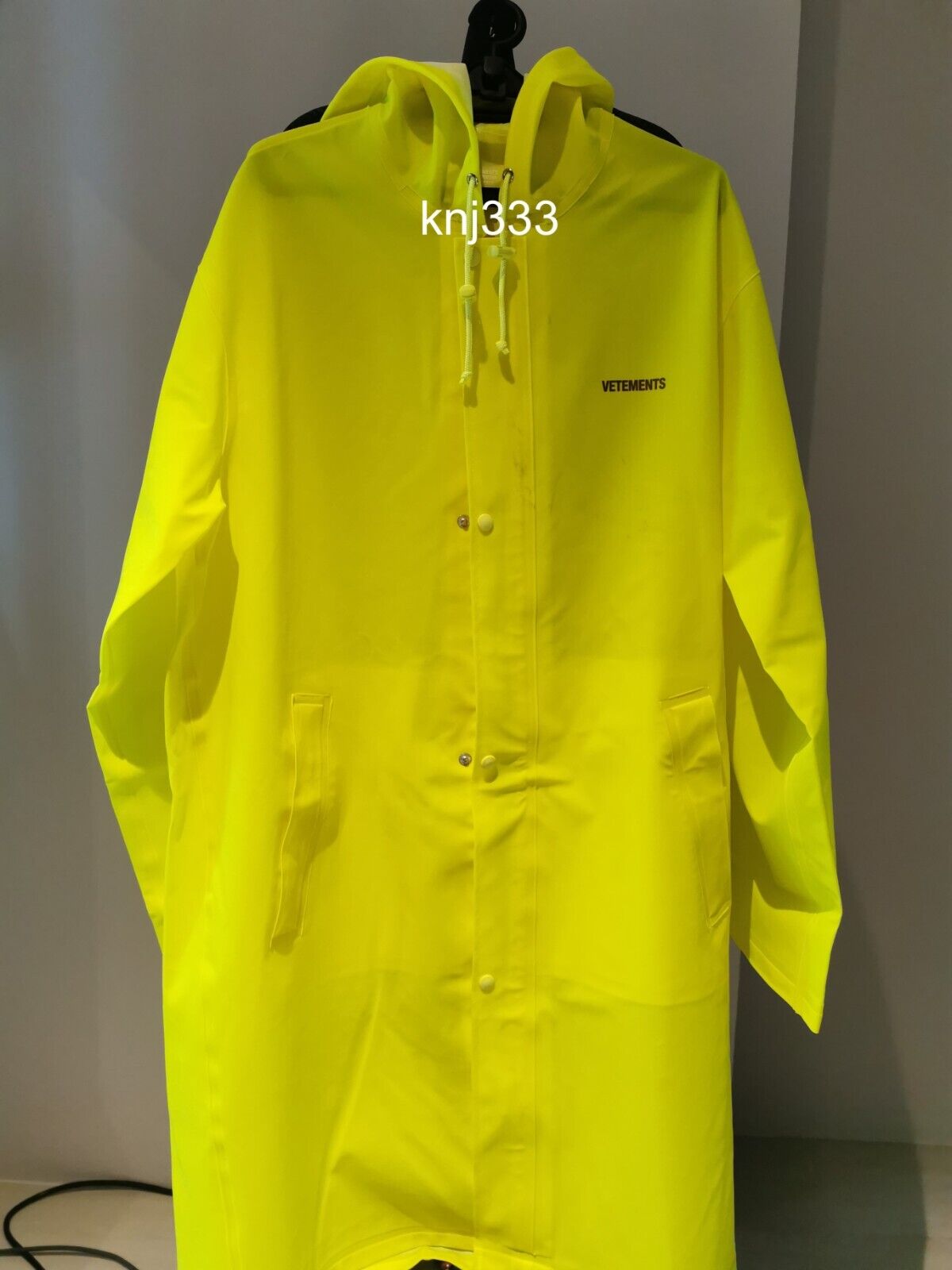 Vetements Neon Calf Length Raincoat Free Size | eBay Vetements Neon Calf Length Raincoat Free Size | eBay