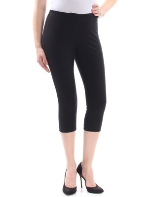 

Черные женские капри с защипами ALFANI для работы Petites, Черный, 490731250