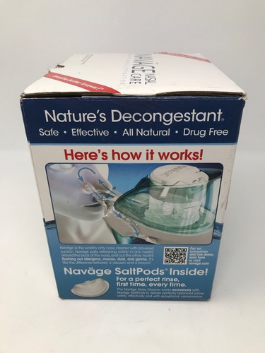 Navage Nasal Irrigation Basic Bundle: Navage Nose Cleaner and SaltPods