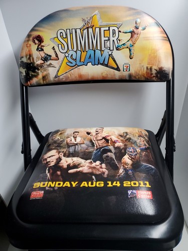 WWE Ringside Folding Chair Summer Slam Aug. 14TH 2011