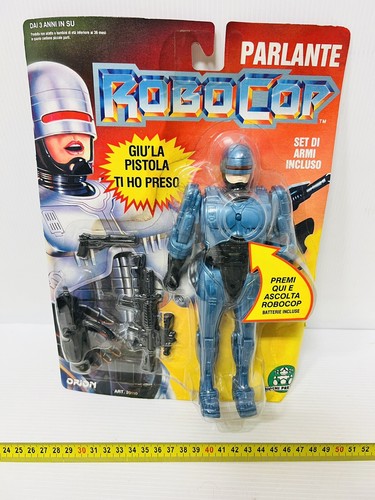 ロボコップ　AUDIOTRONIC ROBOCOP WATCH HIM TALK Toy Island Robocop Audiotronic Talking Action Figure 1993