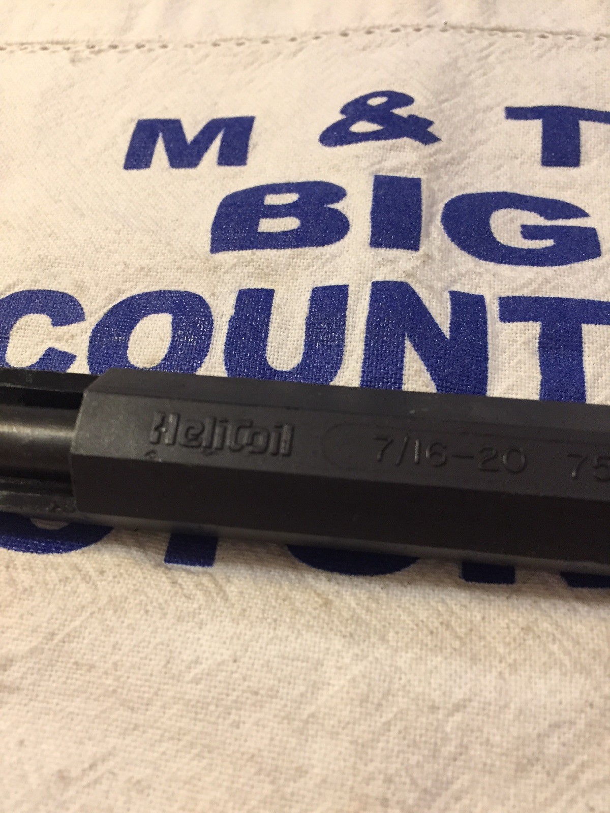 Helicoil 7552-7 Insert Installation Tool, Steel