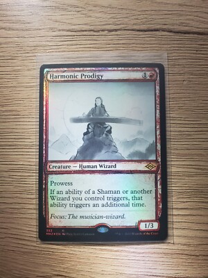 Harmonic Prodigy (Showcase Foil)- Modern Horizons 2- Near Mint- Never Used