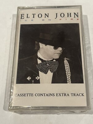 Ice On Fire Elton John Cassette Warner Bro. Records New Sealed Unopened