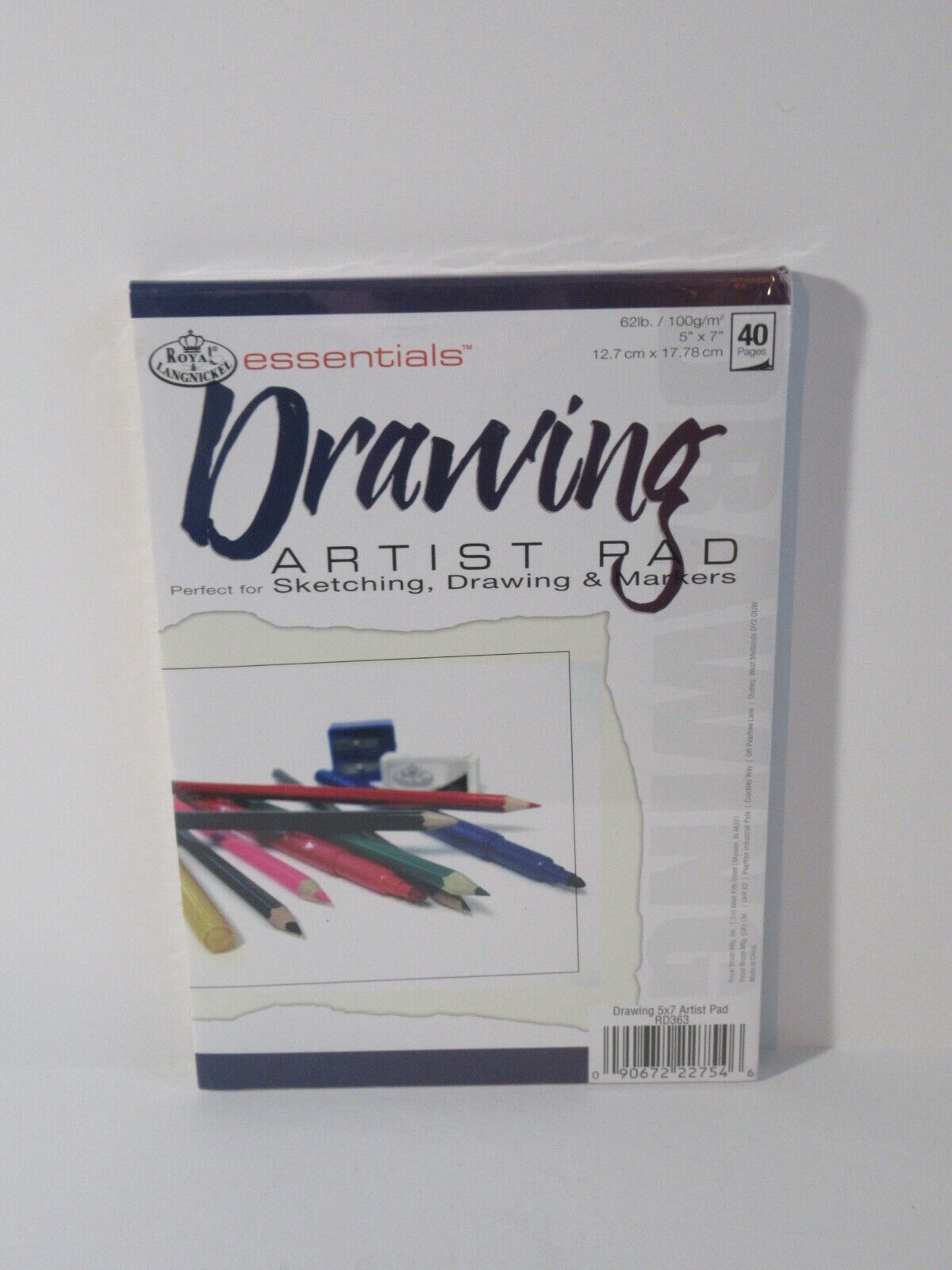 Royal & Langnickel 5x7' Artist Pad - Drawing Royal & Langnickel 5x7' Artist Pad - Drawing