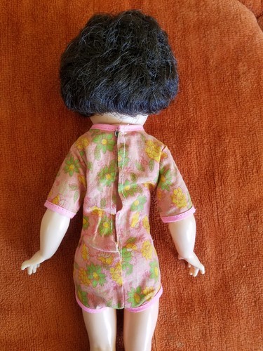 VINTAGE 14” Betsy McCall IDEAL CLOTHES Pink Dress Apron Old Doll 1950s 1960s