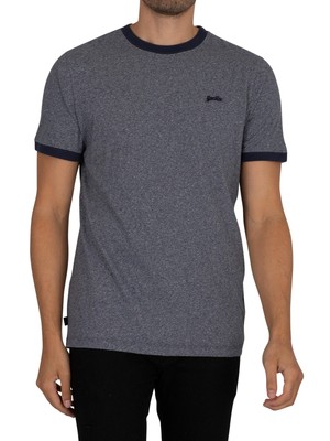 

Мужская футболка Vintage Ringer Superdry, синяя, Синий, M1011183A-5WU