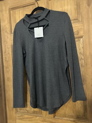 V ery j  Pull Over Sweater Color  Charcoal  Sz S
