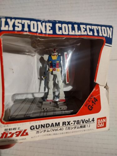 Vtg 2002 Bandai Gundam RX-78/Vol.4 Scene G-14 Polystone Vtg 2002 Bandai Gundam RX-78/Vol.4 Scene G-14 Polystone