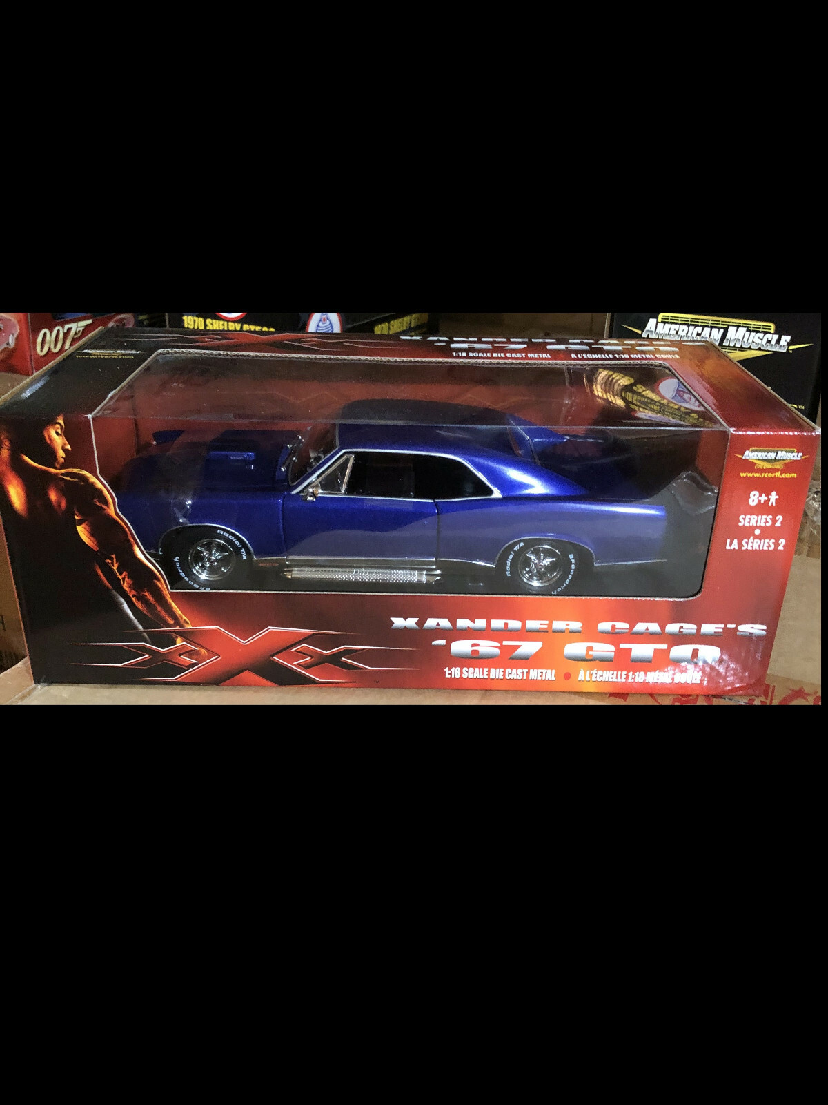 ミニカー ERTL 1/18 CHUEROLET ERTL SB 1/18 - Chevrolet Corvette Sting Ray Roadster 1967