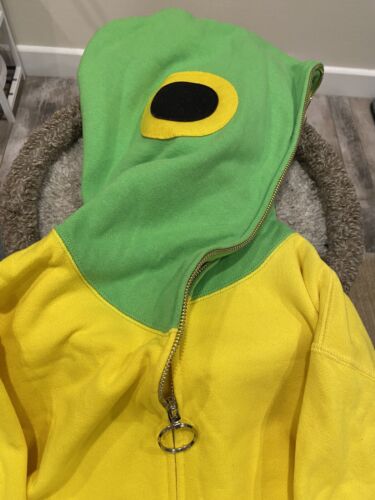 Large BAPE Full Zip Fish Hoodie Yellow Green A Bathing Ape Large BAPE Full Zip Fish Hoodie Yellow Green A Bathing Ape