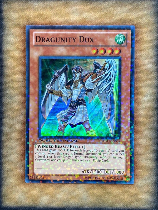 Yugioh Dragunity Dux DT03-EN059 Duel Terminal Super Rare LP | eBay
