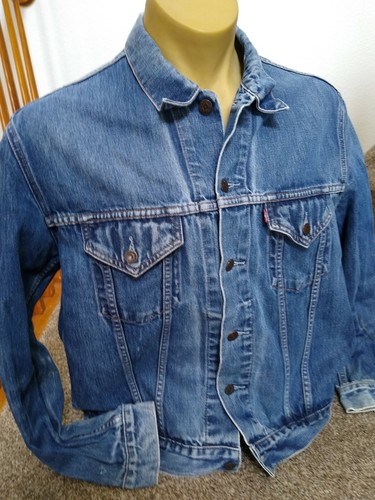 Купить Levis 70550 Trucker Denim Blue 