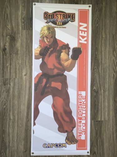 Street Fighter Third Strike KEN Banner - 20”x50” - CPS3 capcom arcade poster | eBay Street Fighter Third Strike KEN Banner - 20”x50” - CPS3 capcom arcade poster | eBay