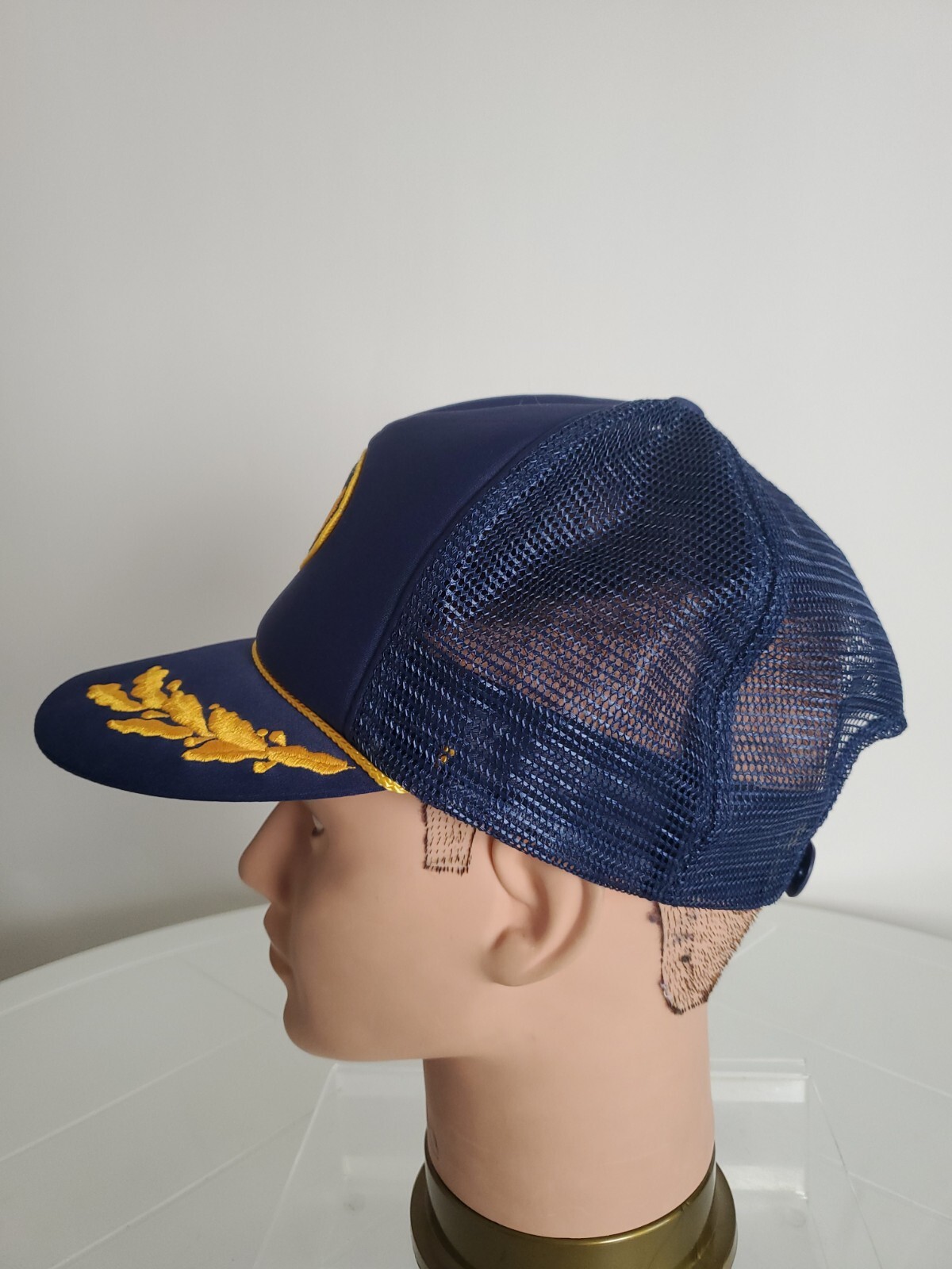 VTG Triangle Headwear Captain logo patch Men Snapback