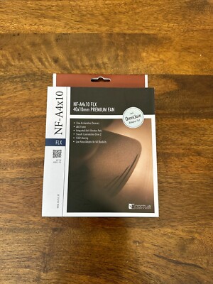 Noctua Nf-A4X10 FLX, Premium Quiet Fan, 3-Pin (40X10Mm, Brown)