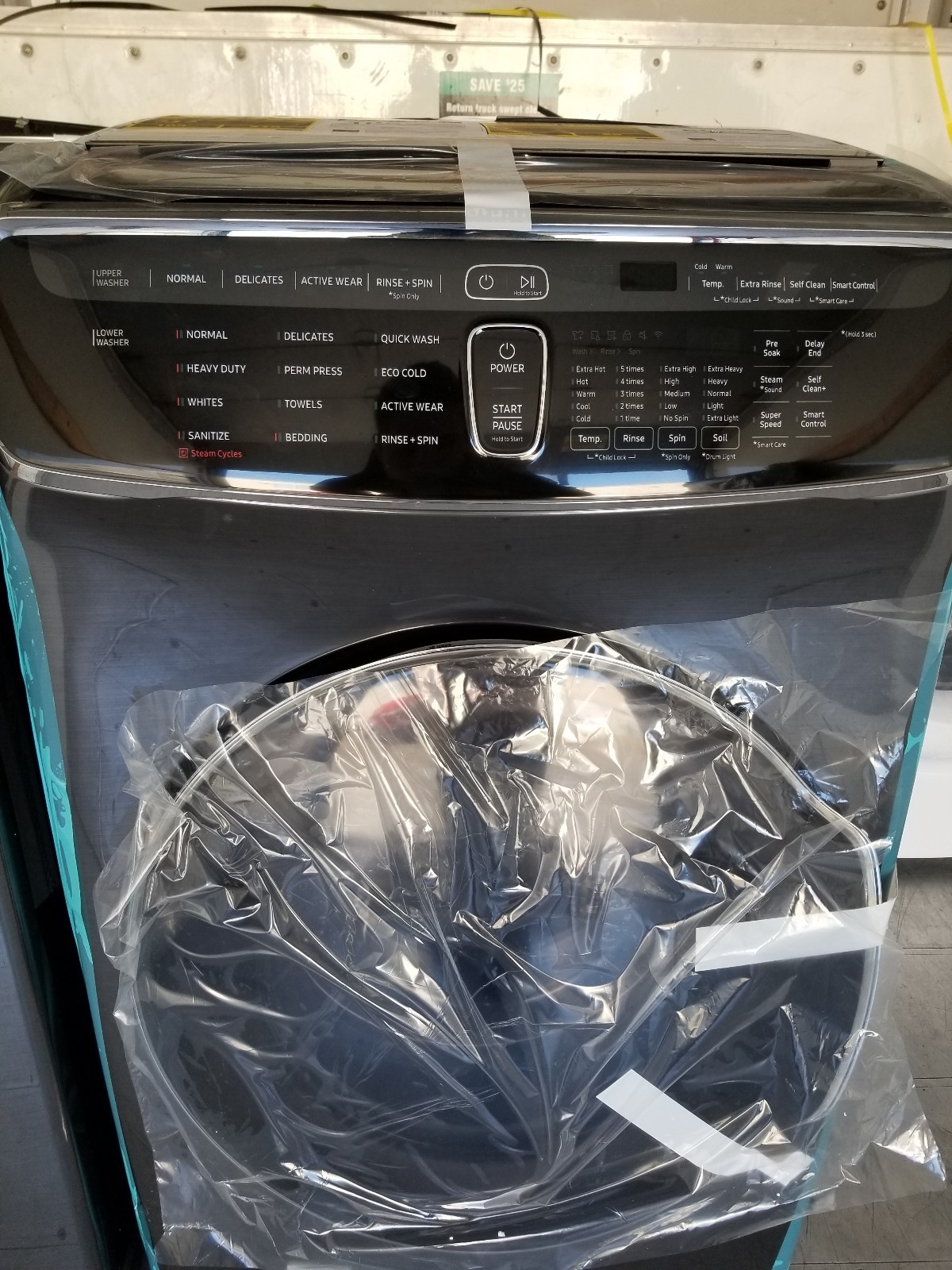 New Samsung flexwash. WV60M9900AV