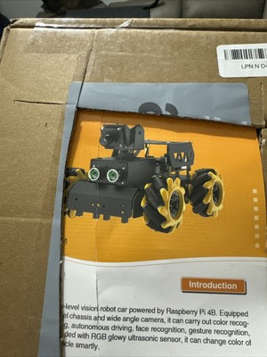 Hiwonder TurboPi Smart AI Robot Car Kit No SD Card Motherboard for Raspberry Pi