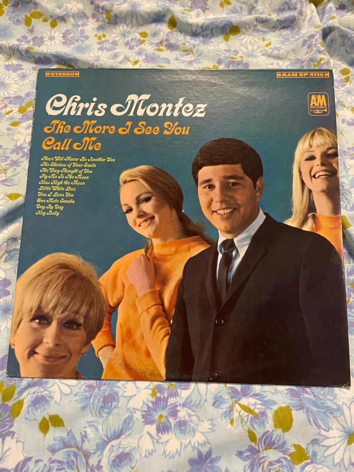 洋楽 Chris Montez The More I See You Call Me Vinyl LP RECORD Chris Montex The More I See you Call me A&M